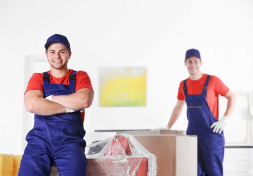 Careful packing materials for fragile items during Camden removals