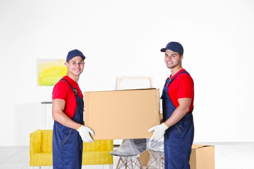 Efficient furniture transport in a Camden property
