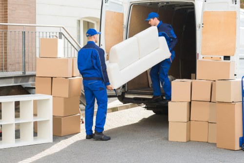 Office relocation support provided by removal services in Camden