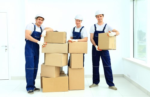 Careful handling of household items during a Camden relocation