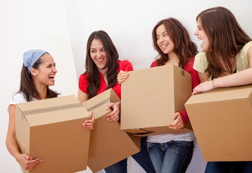 Removal van and moving boxes for same day removals in Camden