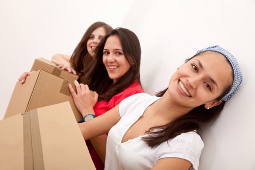 Careful handling of household items during same day removals in Camden