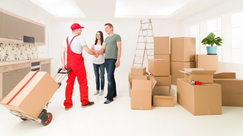 Professional man with a van for delivery and relocation in Camden