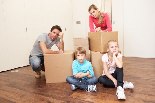 Low-carbon van used for eco-friendly removals in Camden