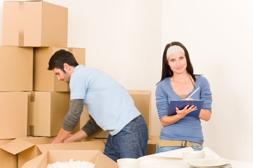 Moving day coordination for a Camden office relocation